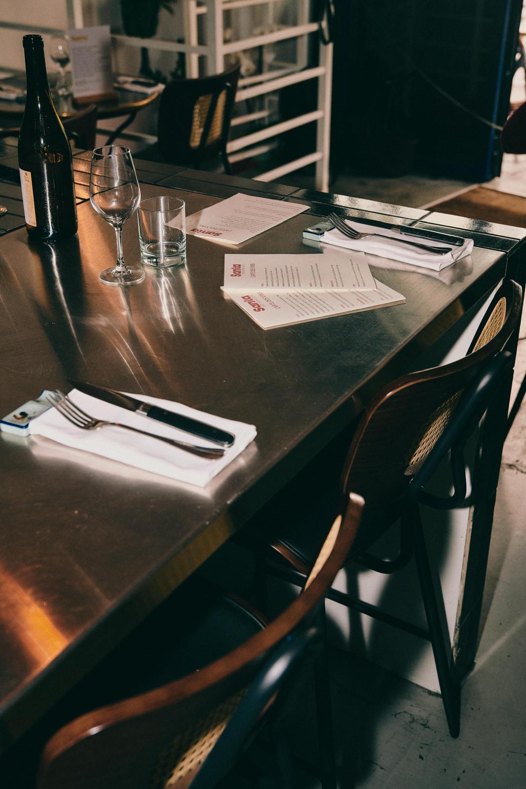 Préparation culinaire Chez Santa